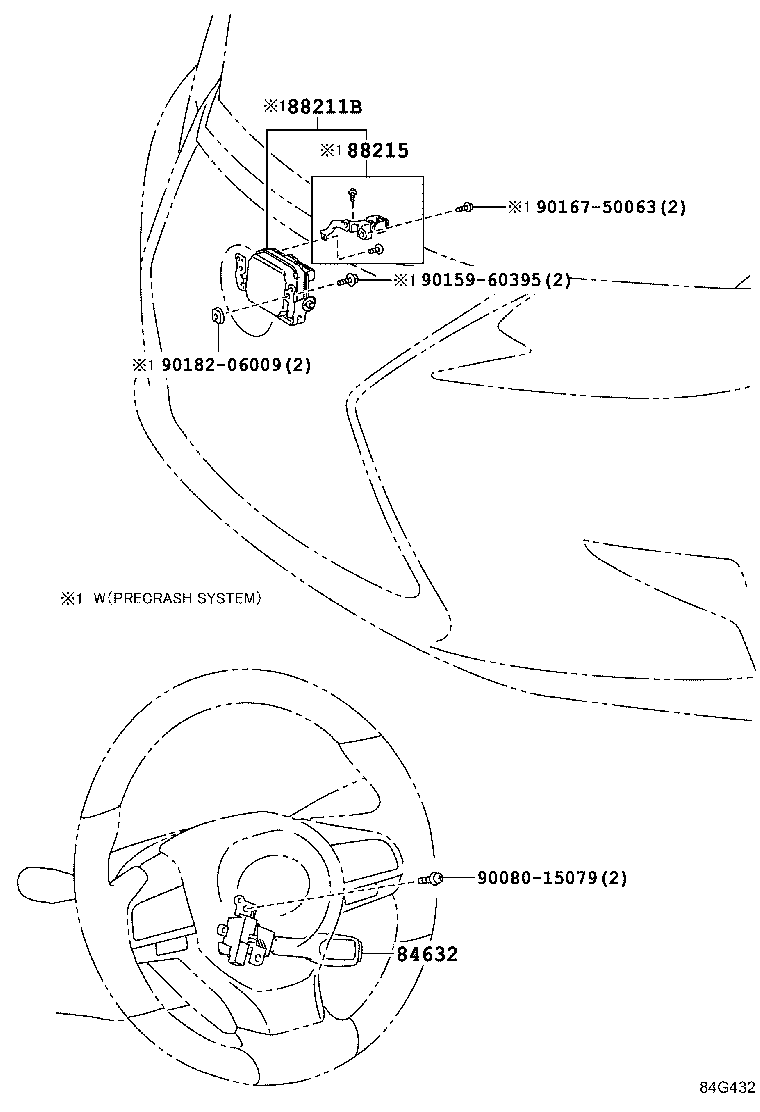 84632-0E040 SWITCH, CRUISE CONTROL MAIN product image