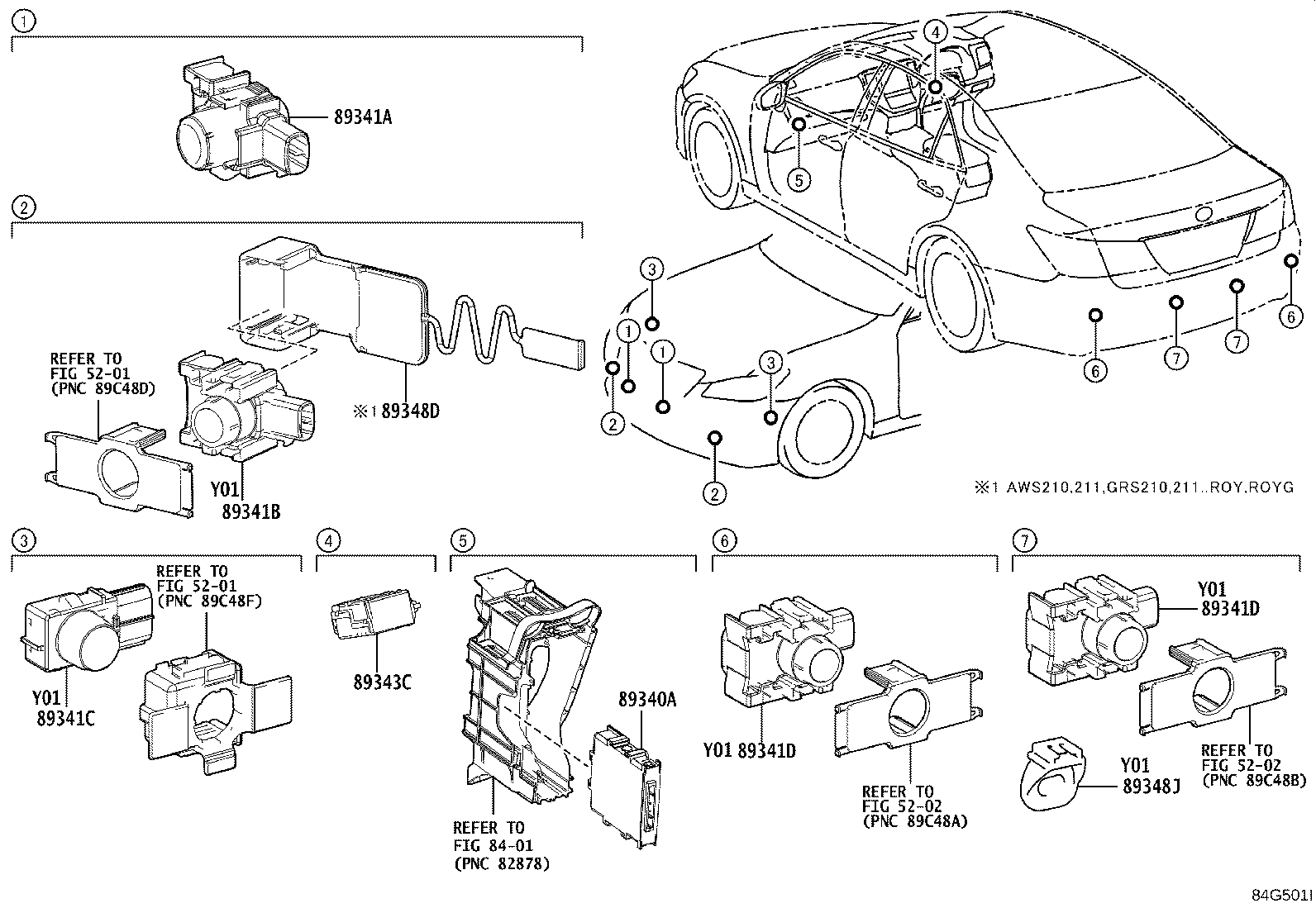 89340-30060 COMPUTER ASSY, CLEARANCE WARNING product image