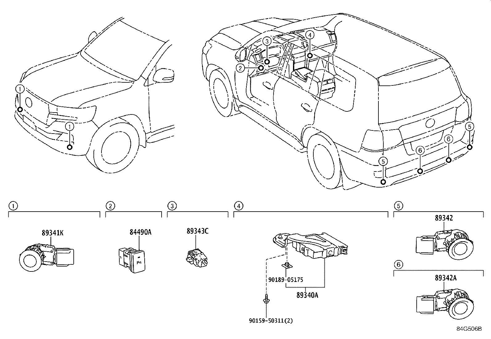 Thumbnail 3 for 89341-33140-G2