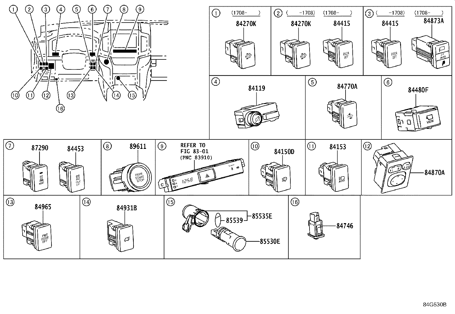 82620-0C030 BLOCK ASSY, FUSIBLE LINK product image