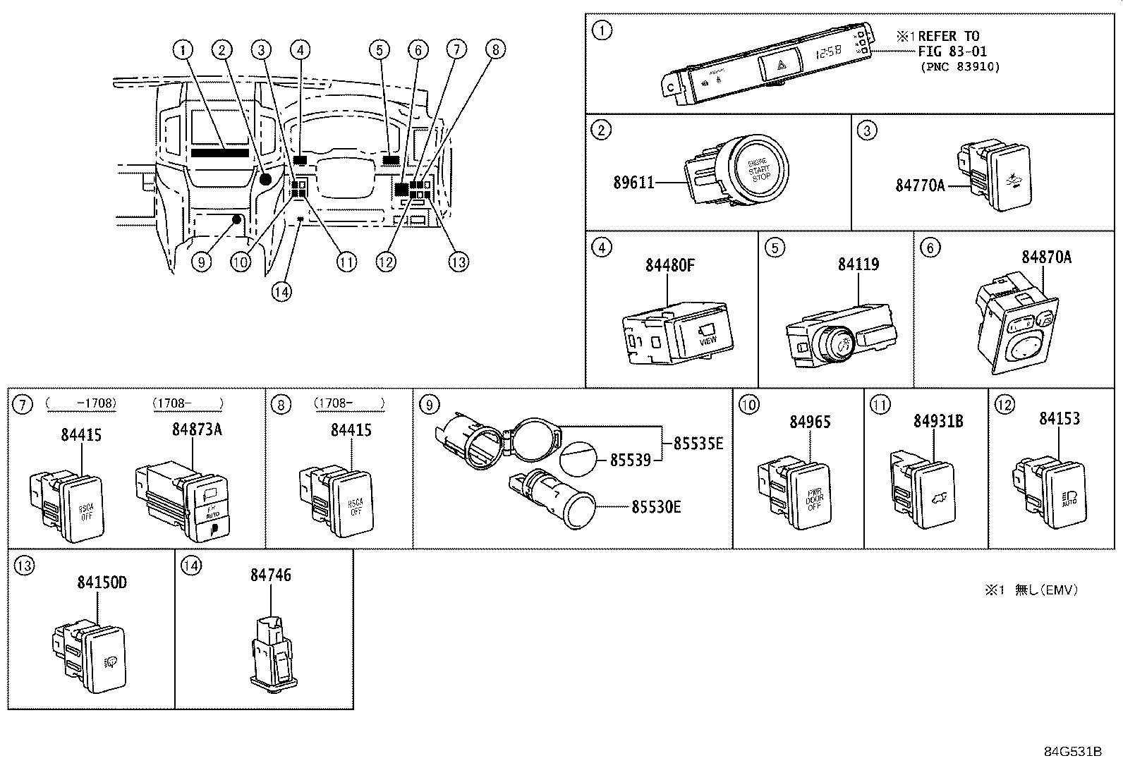 81980-60170 FLASHER ASSY, TURN SIGNAL product image