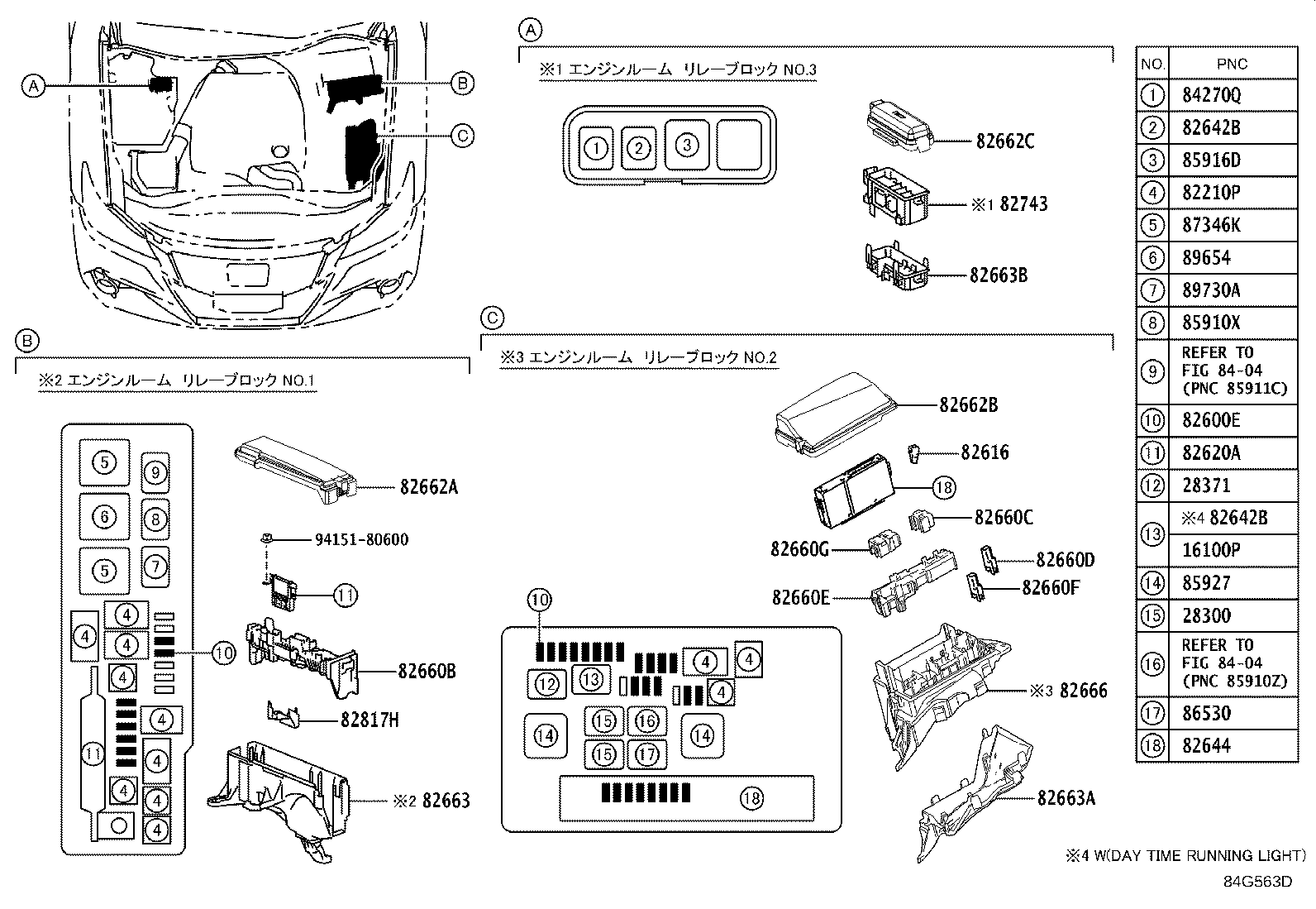 82672-30440 COVER, JUNCTION BLOCK product image