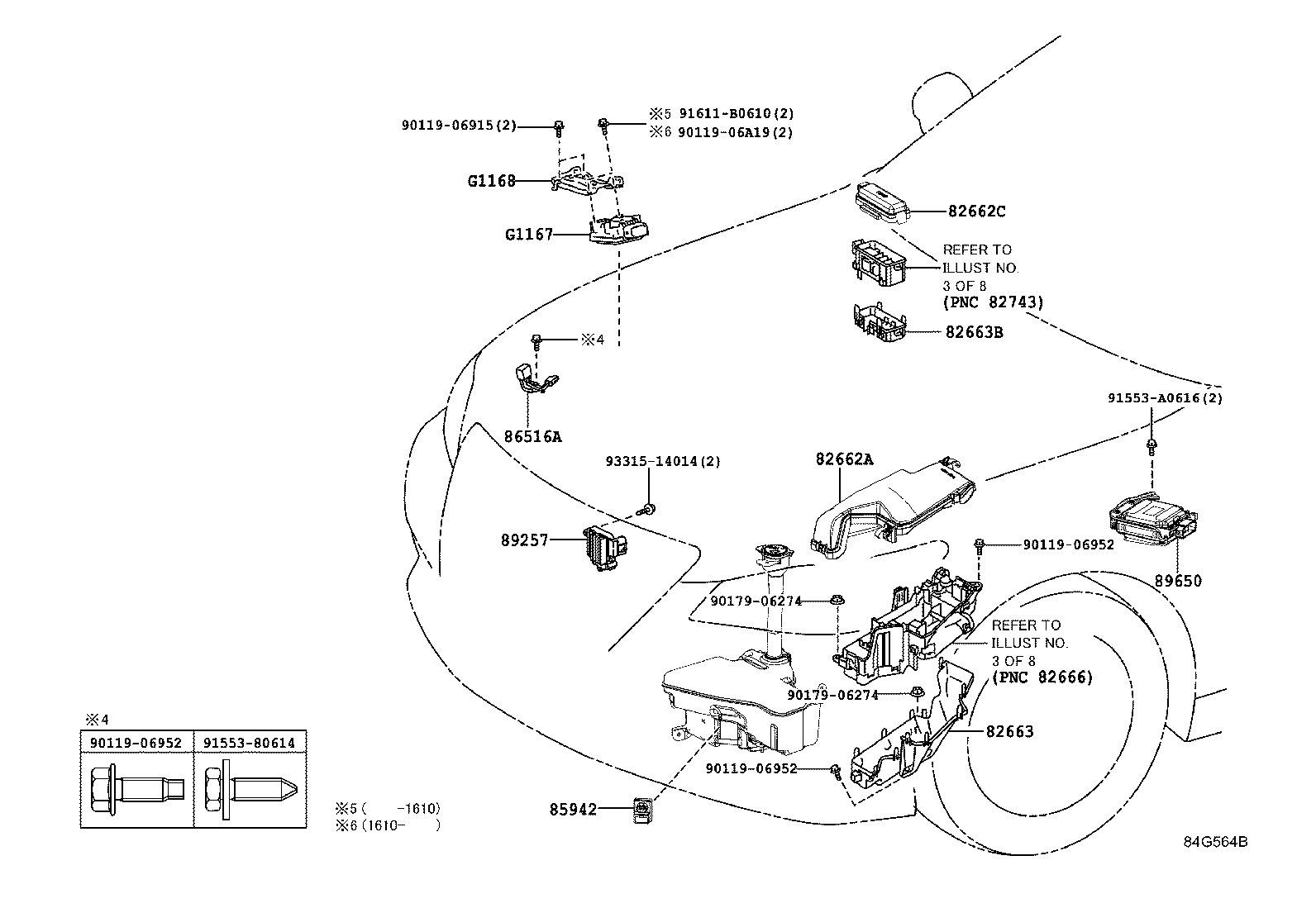 82672-30440 COVER, JUNCTION BLOCK product image