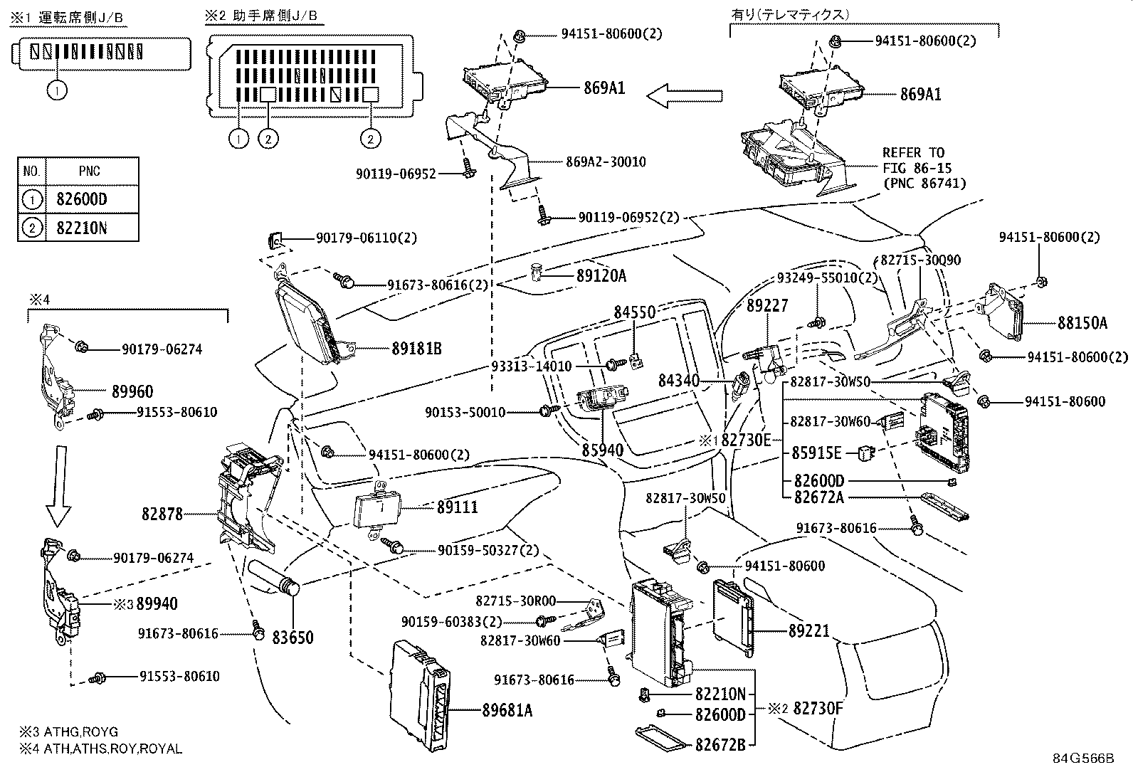 82672-30440 COVER, JUNCTION BLOCK product image