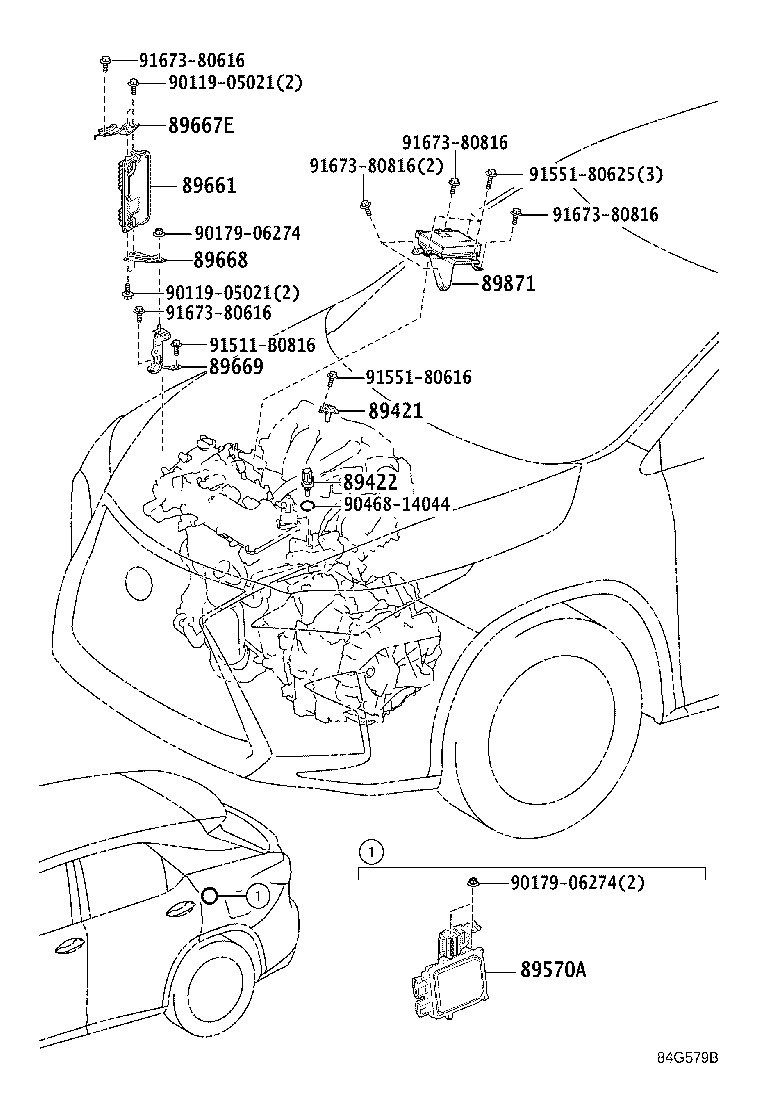 Thumbnail 2 for 89870-48020