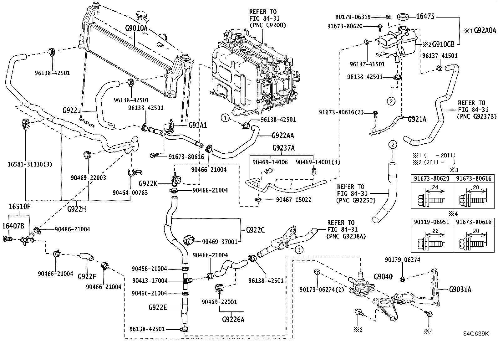 Toyota G9010-48071 RADIATOR  ASSY