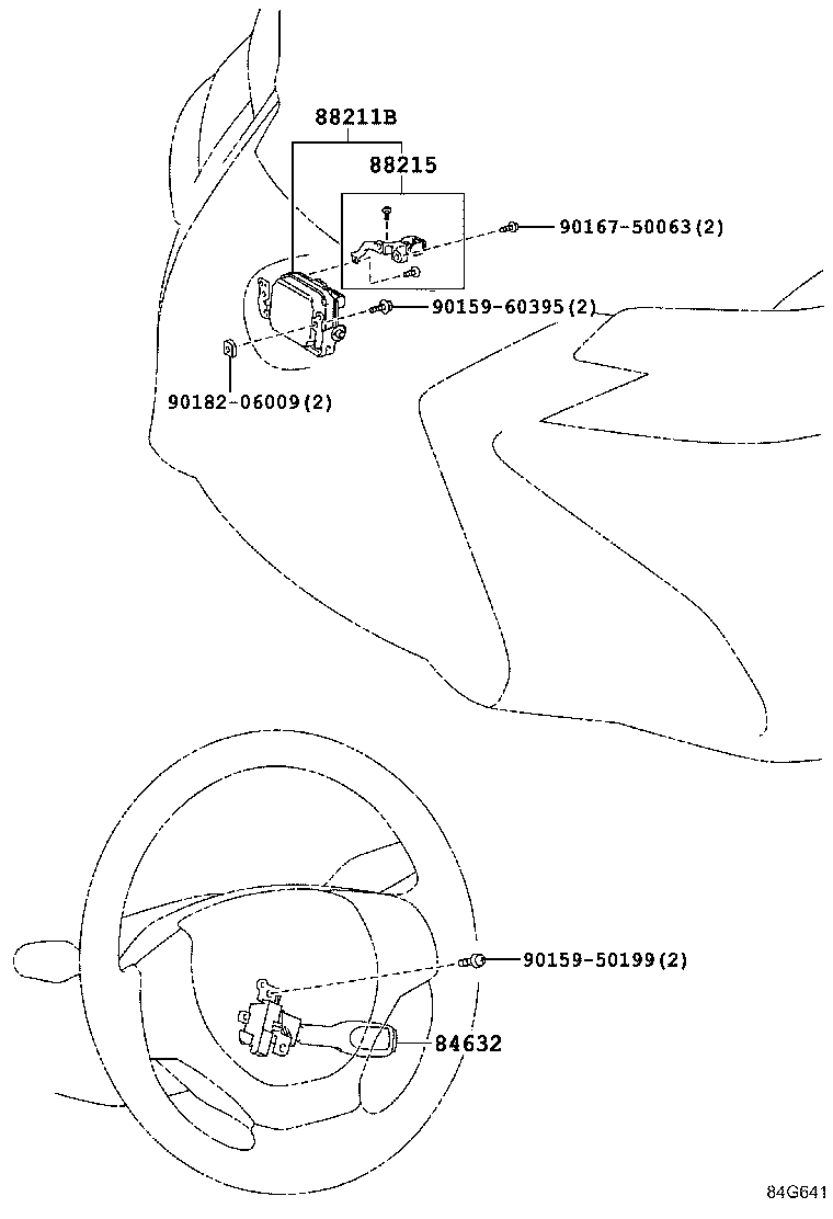 88210-30270 SENSOR ASSY, MILLIMETER WAVE RADAR product image