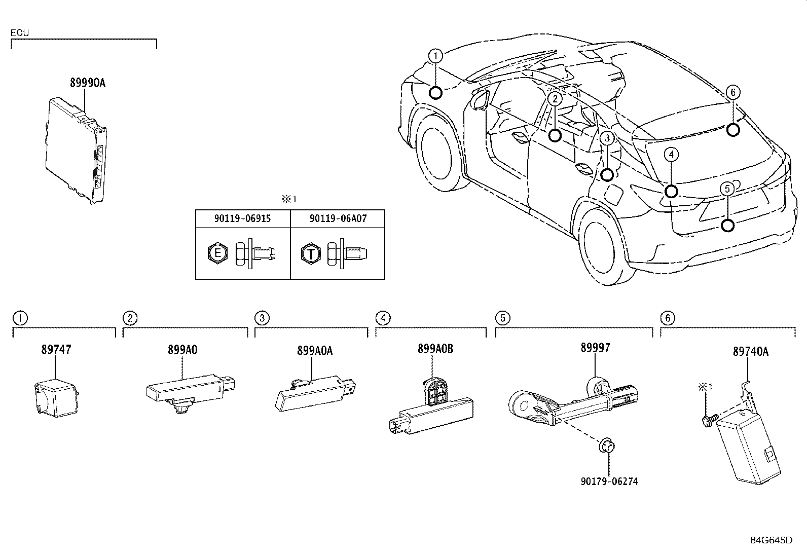 89990-48870 COMPUTER ASSY, SMART KEY product image