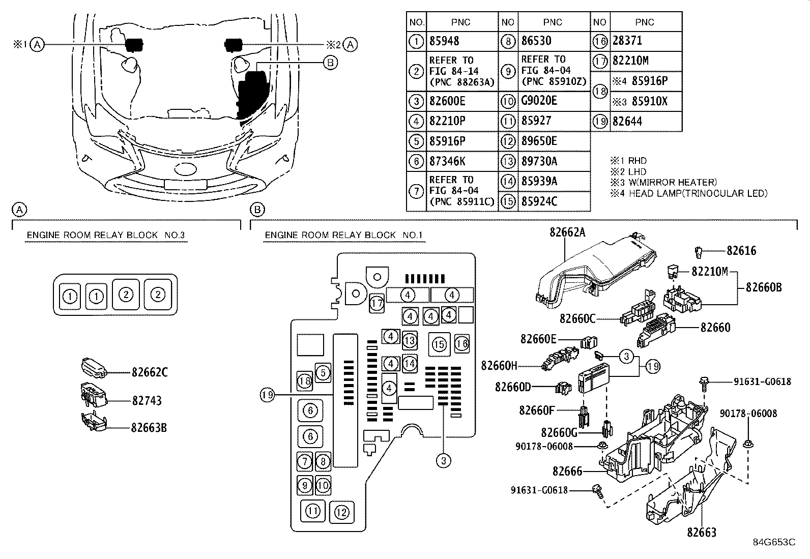 84140-24150 SWITCH ASSY, HEADLAMP DIMMER product image