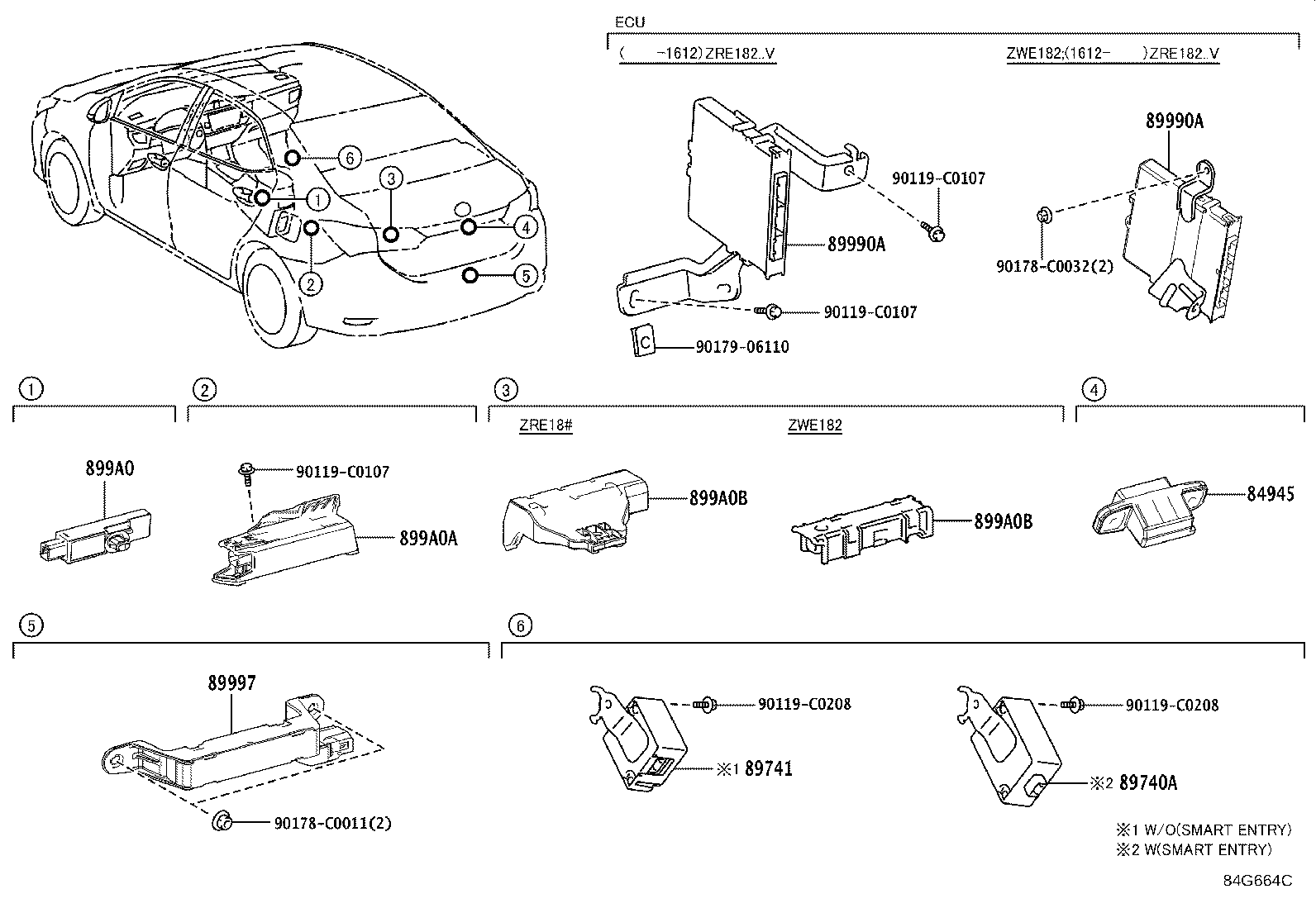 897B0-02040 RECEIVER ASSY, ELECTRICAL KEY & TPMS product image
