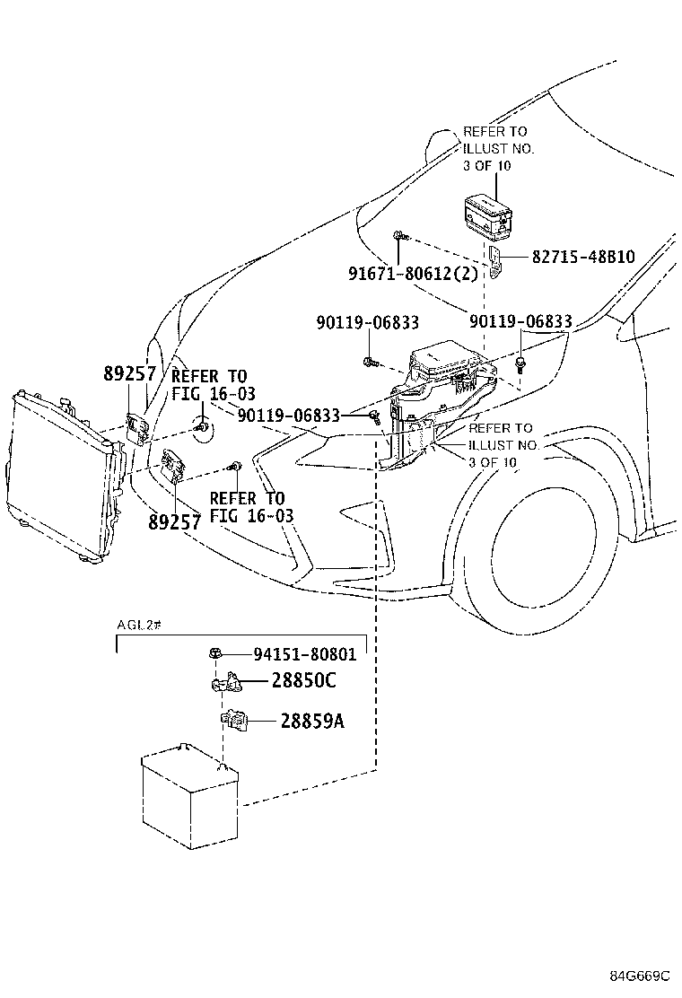 82610-48060 BLOCK ASSY, FUSE product image
