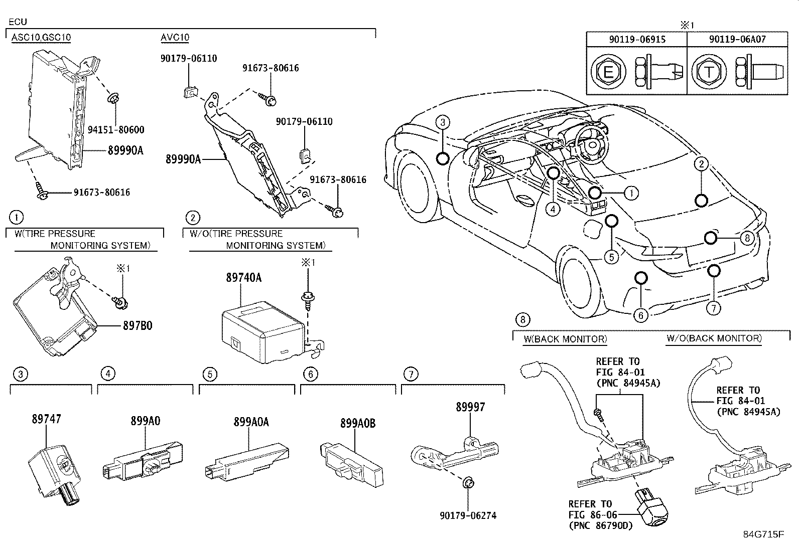 897B0-24010 RECEIVER ASSY, ELECTRICAL KEY & TPMS product image