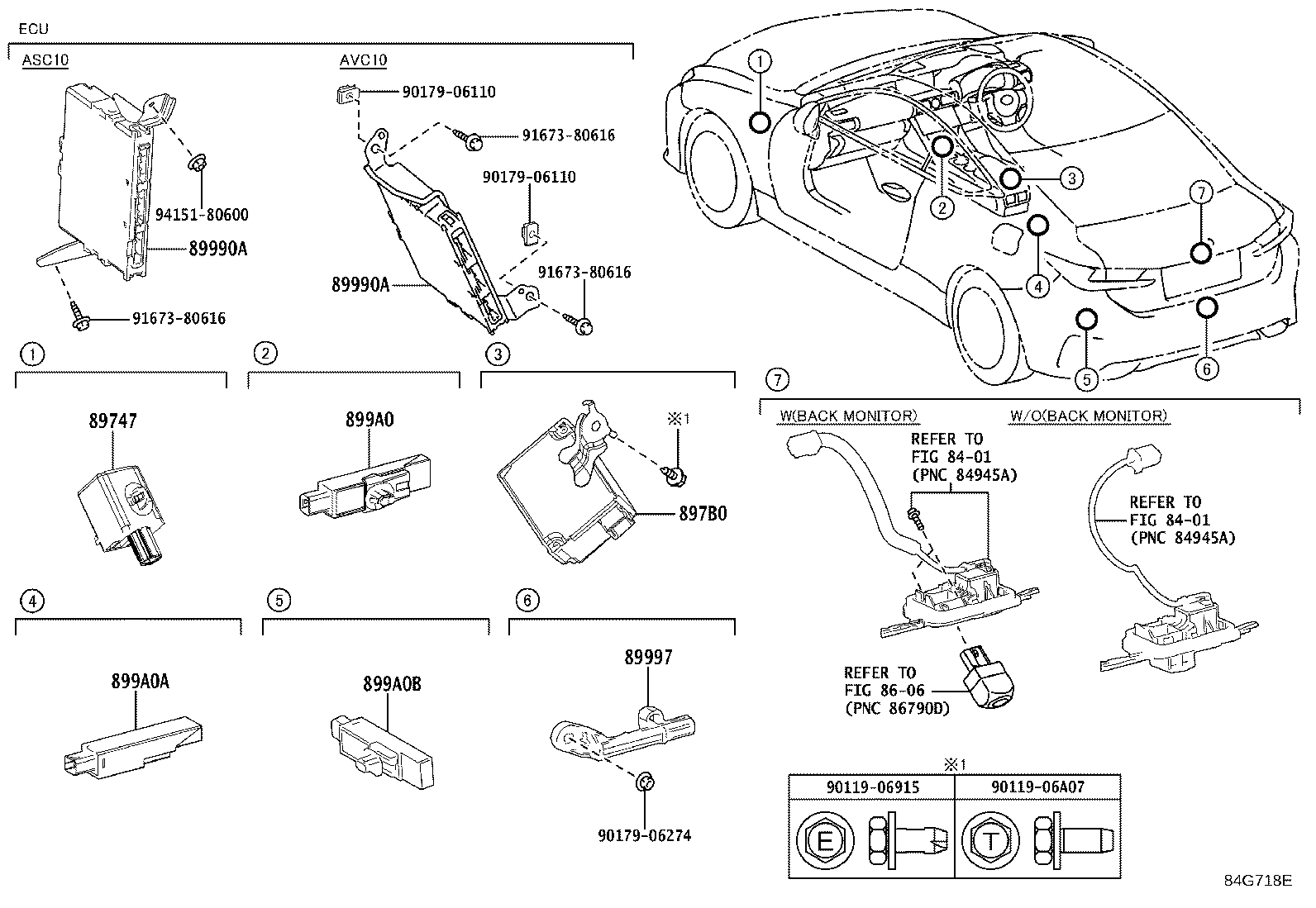 897B0-24070 RECEIVER ASSY, ELECTRICAL KEY & TPMS product image