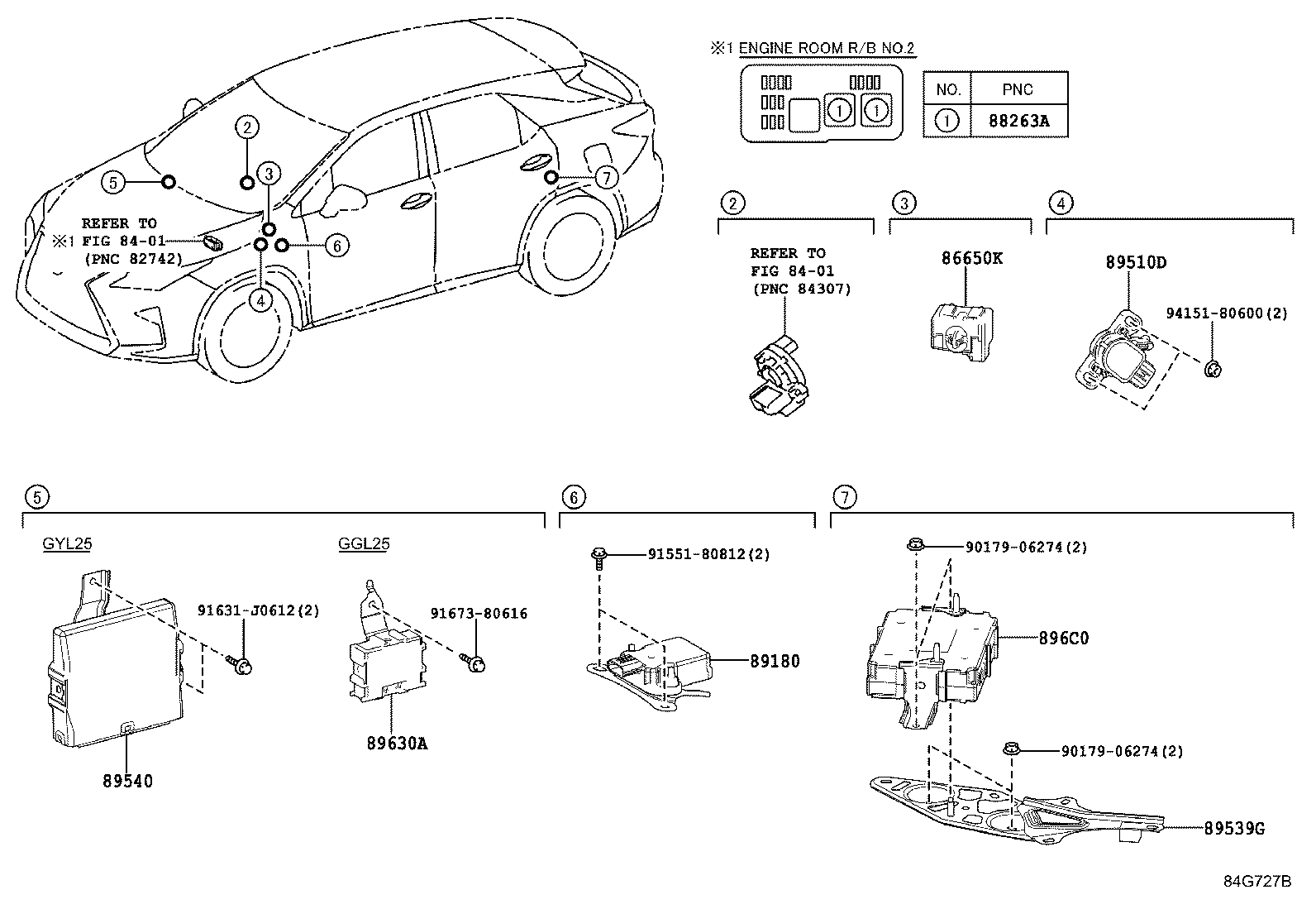 Toyota 895B0-48030 COMPUTER ASSY, SKID CONTROL
