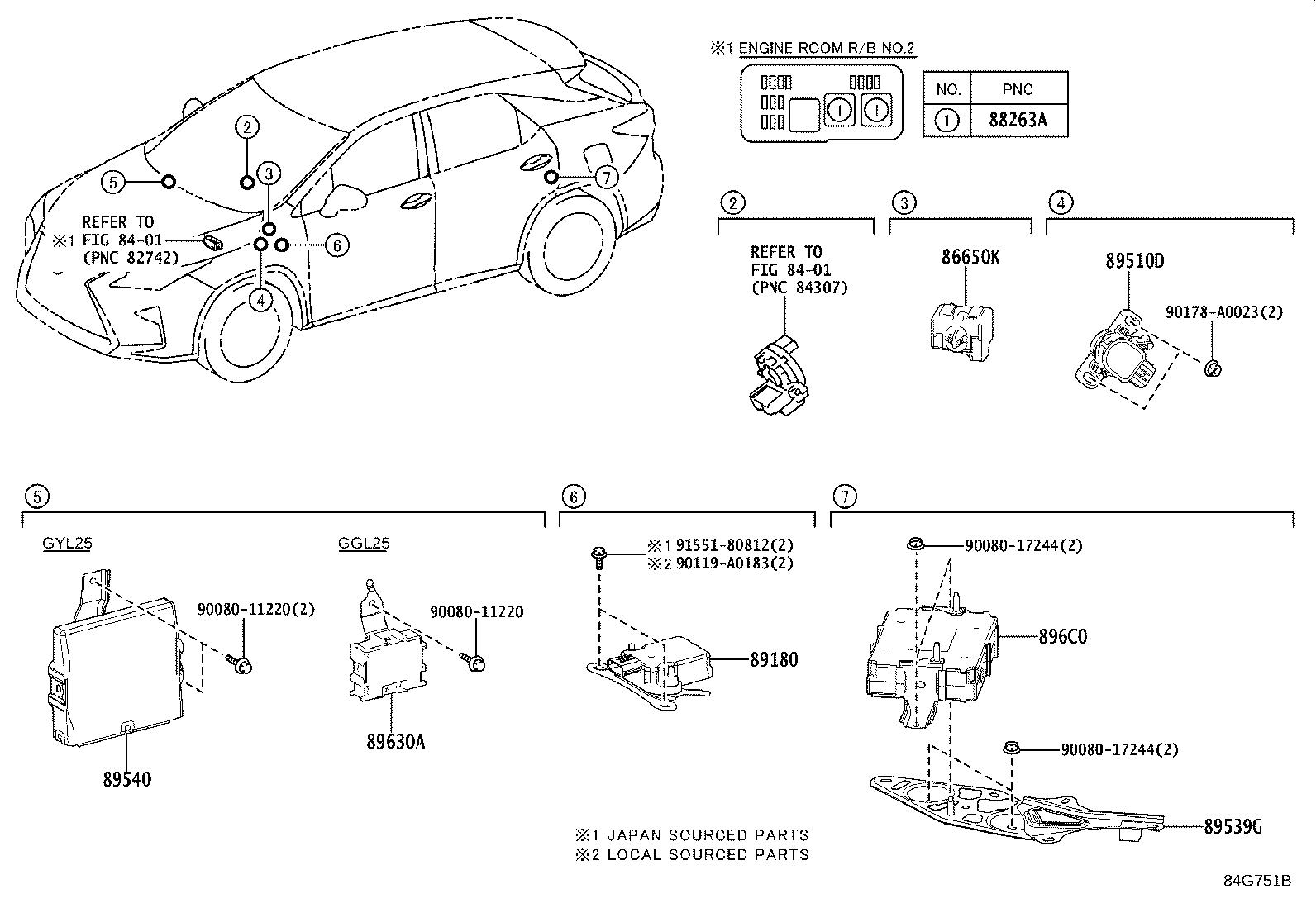 Thumbnail 2 for 89543-0E050