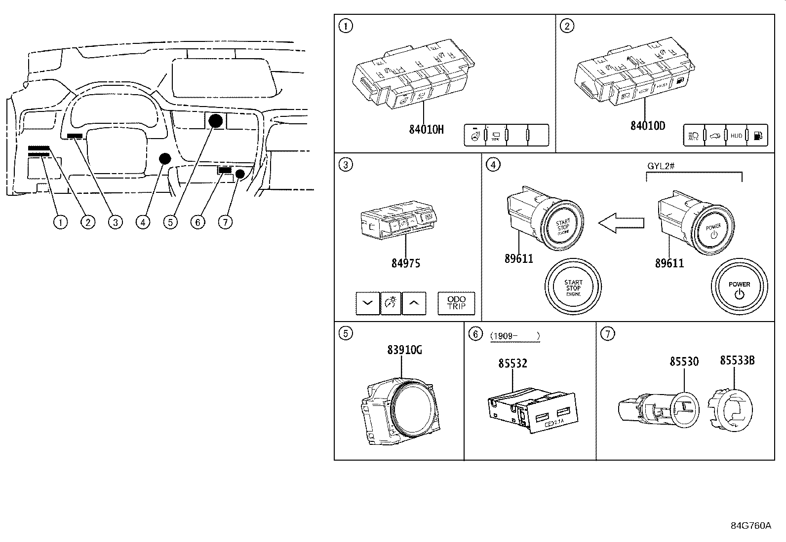Thumbnail 6 for 82662-0E480