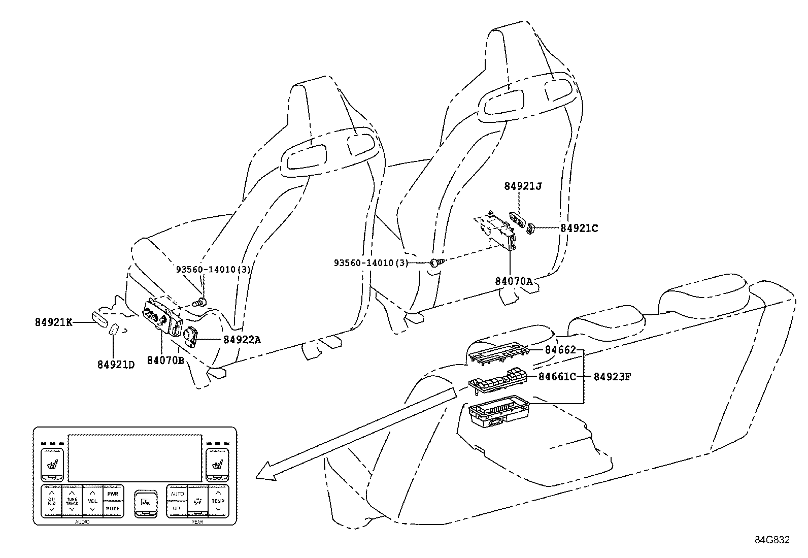 89535-30280 COMPUTER ASSY, TRANSMISSION CONTROL product image