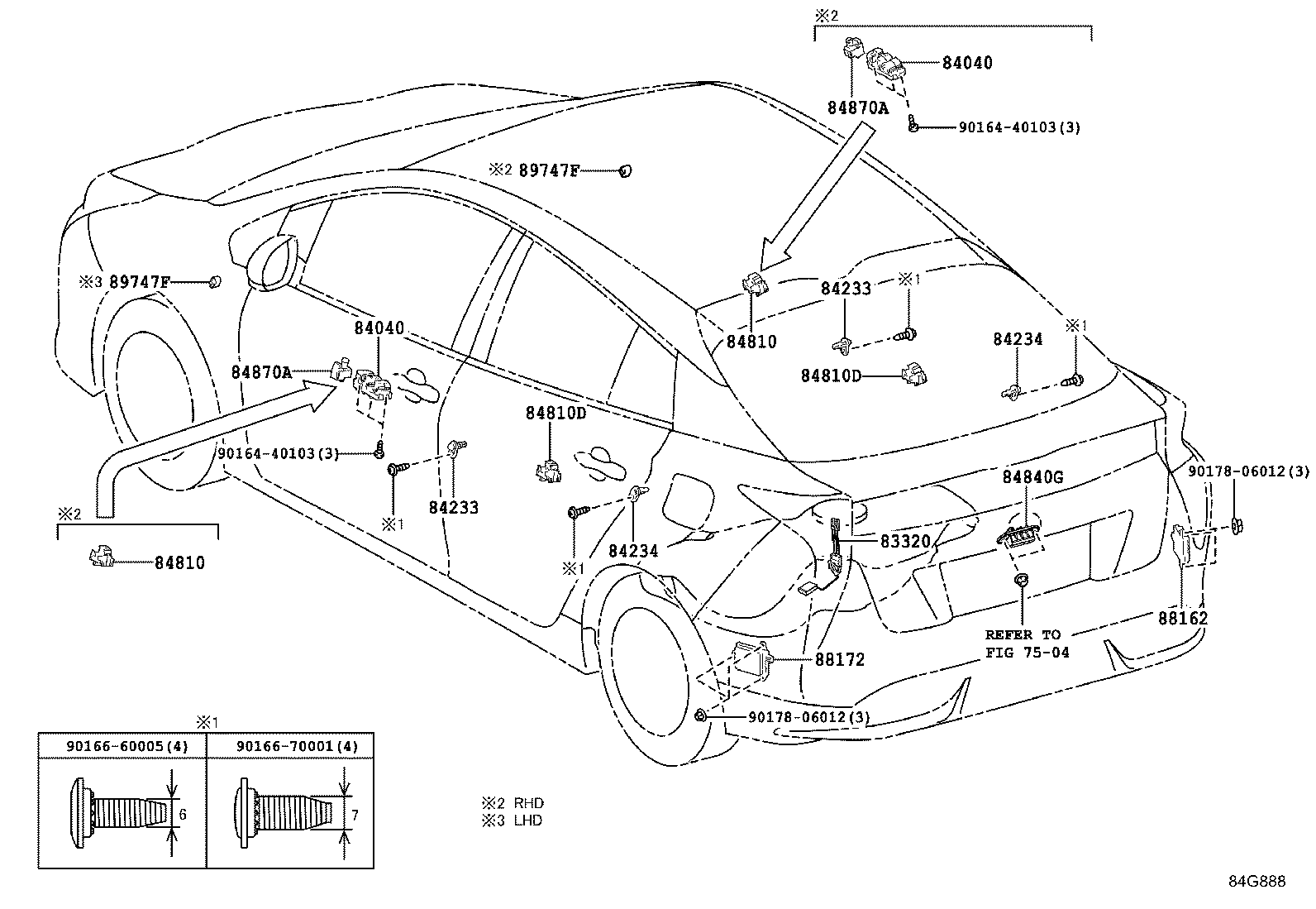 84308-47070 CABLE SUB-ASSY, SPIRAL product image