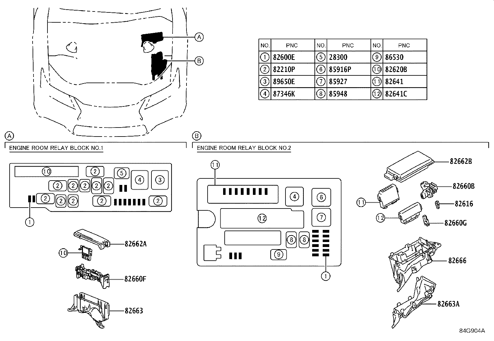 82672-30530 COVER, JUNCTION BLOCK product image