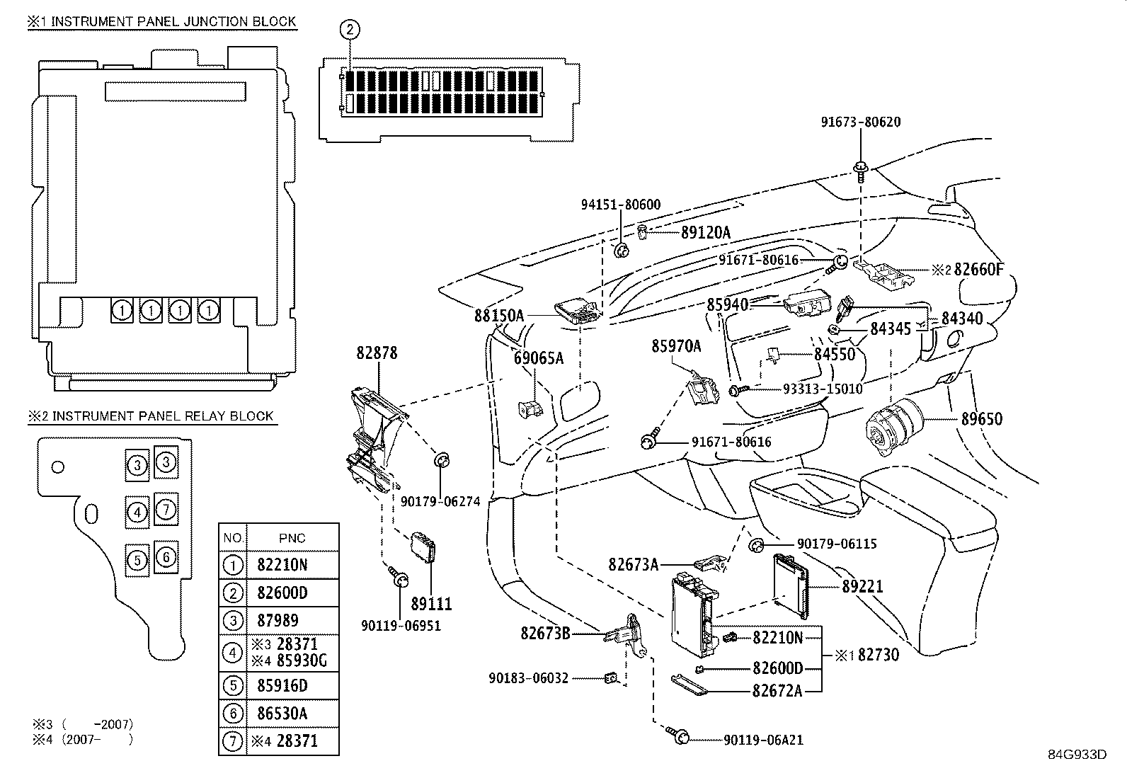 82660-47060 BLOCK ASSY, RELAY product image