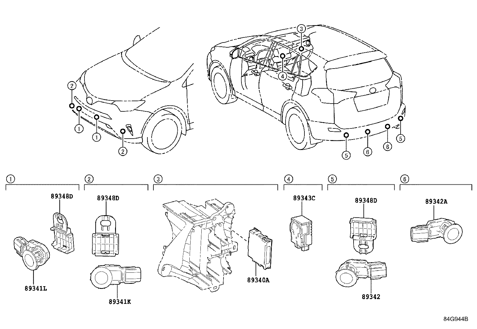 Thumbnail 2 for 89341-12100-B4