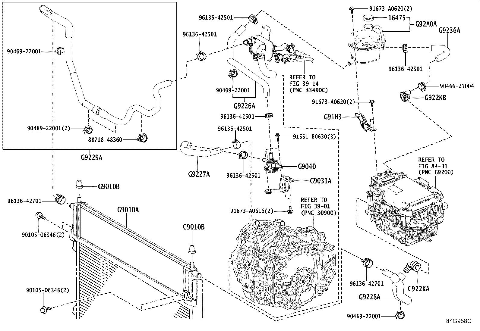 Toyota G9010-42020 RADIATOR  ASSY