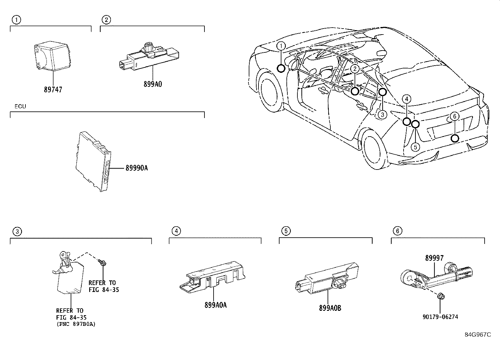 Toyota 89990-47210 COMPUTER ASSY, SMART KEY