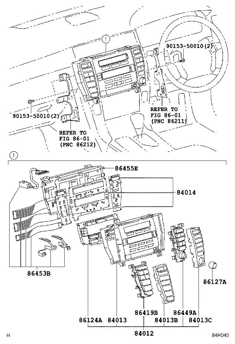 84040-30100 MASTER SWITCH ASSY,MULTIPLEX NETWORK product image