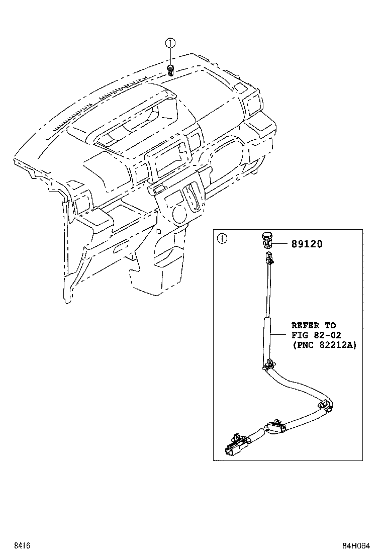 89121-B2010 SENSOR, AUTOMATIC LIGHT CONTROL product image