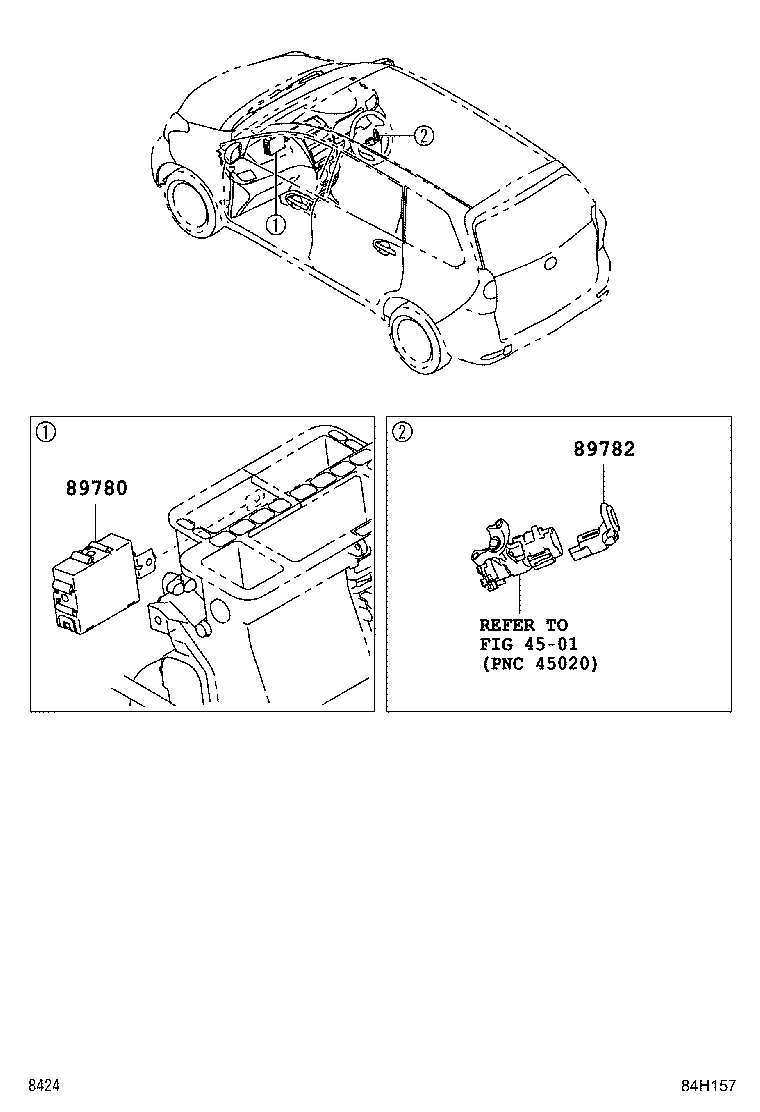 89782-BZ080 COIL, TRANSPONDER KEY product image