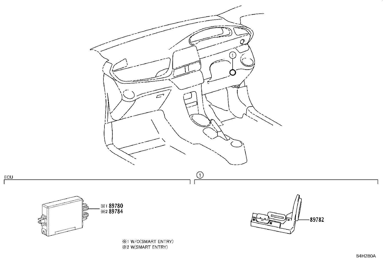 89780-06122 COMPUTER ASSY, TRANSPONDER KEY product image