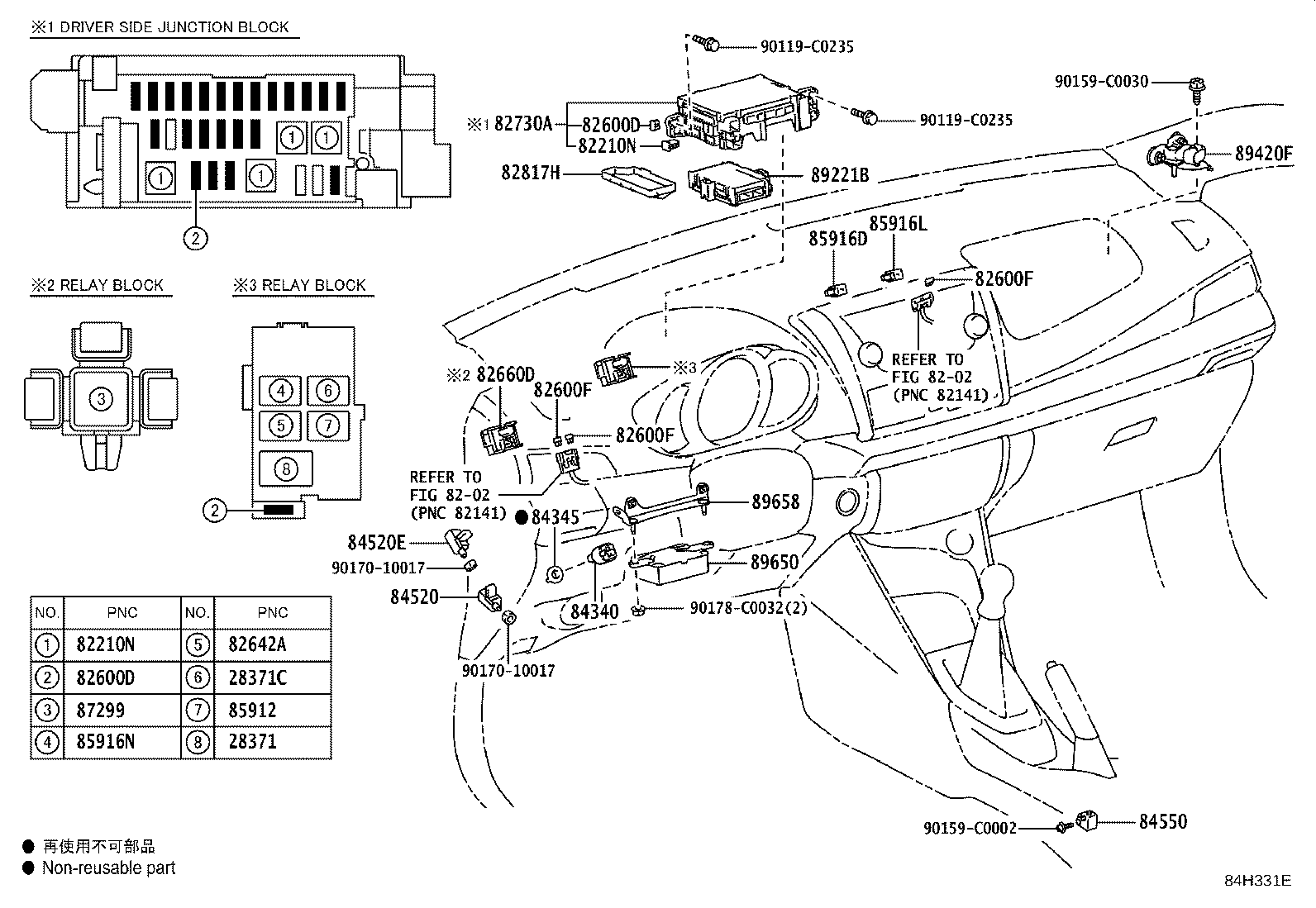 28859-0V010 HOLDER, BATTERY CURRENT SENSOR product image