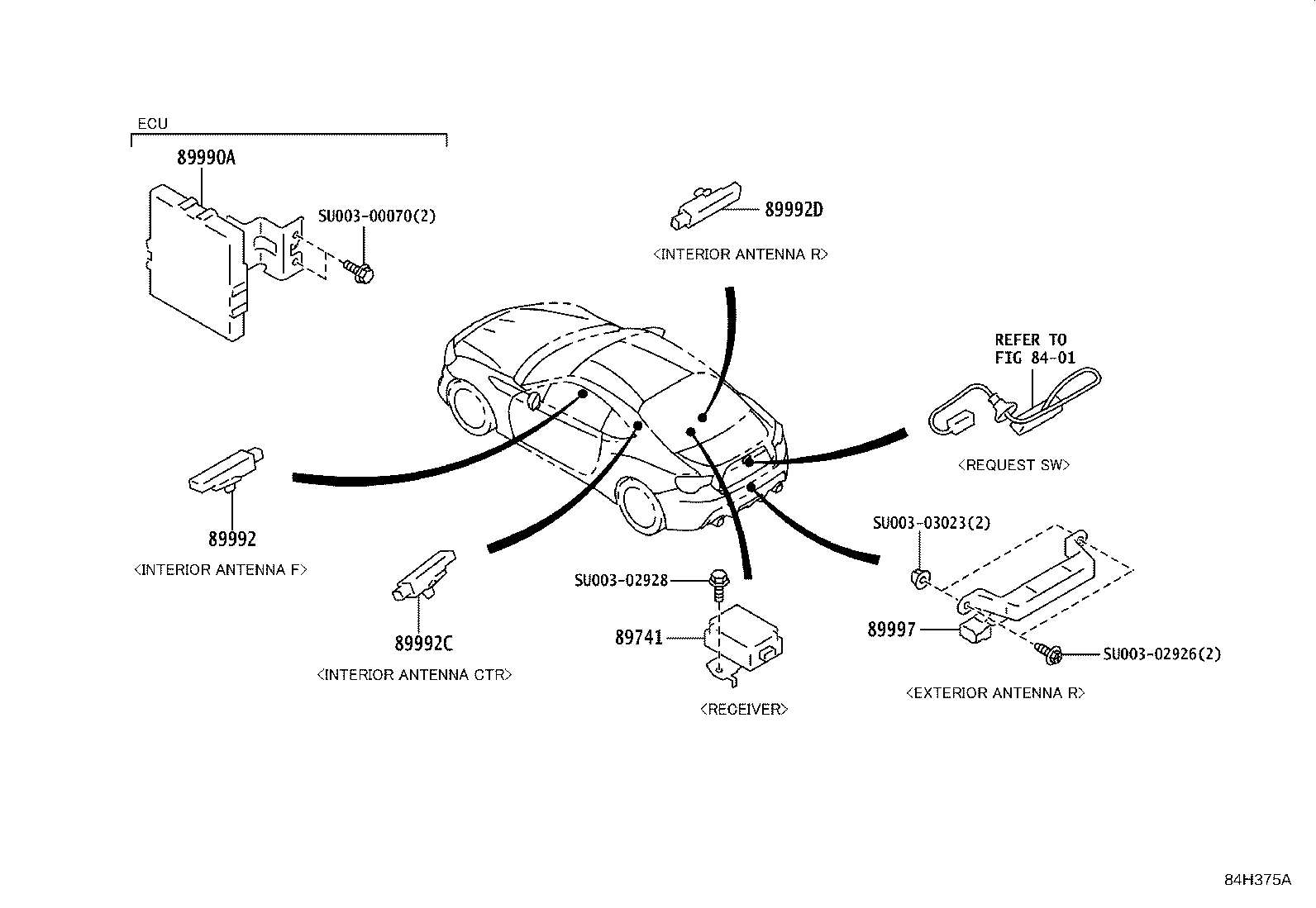 SU003-08066 COMPUTER ASSY, SMART KEY product image