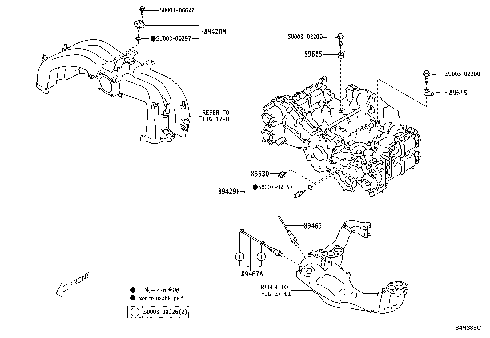 Toyota SU003-06981 COMPUTER ASSY, HEADLAMP LEVELING