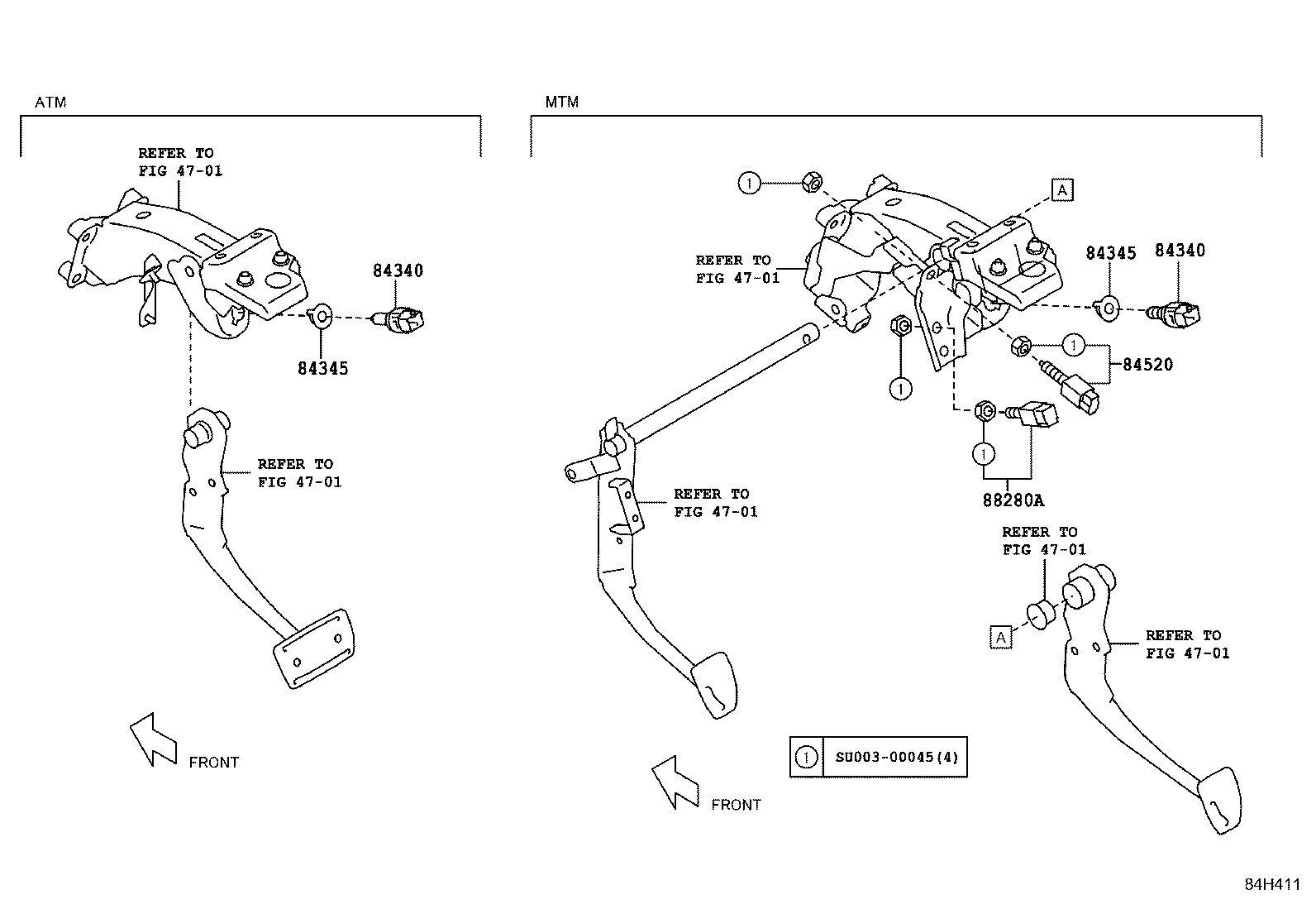 SU003-06970 SWITCH ASSY, PATTERN SELECT product image