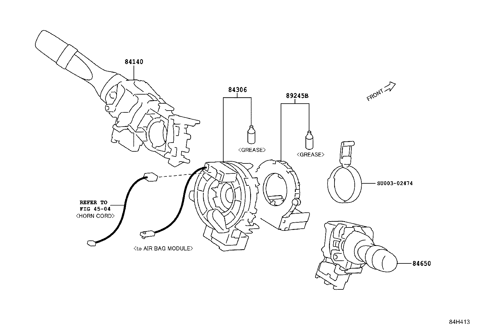 SU003-06970 SWITCH ASSY, PATTERN SELECT product image