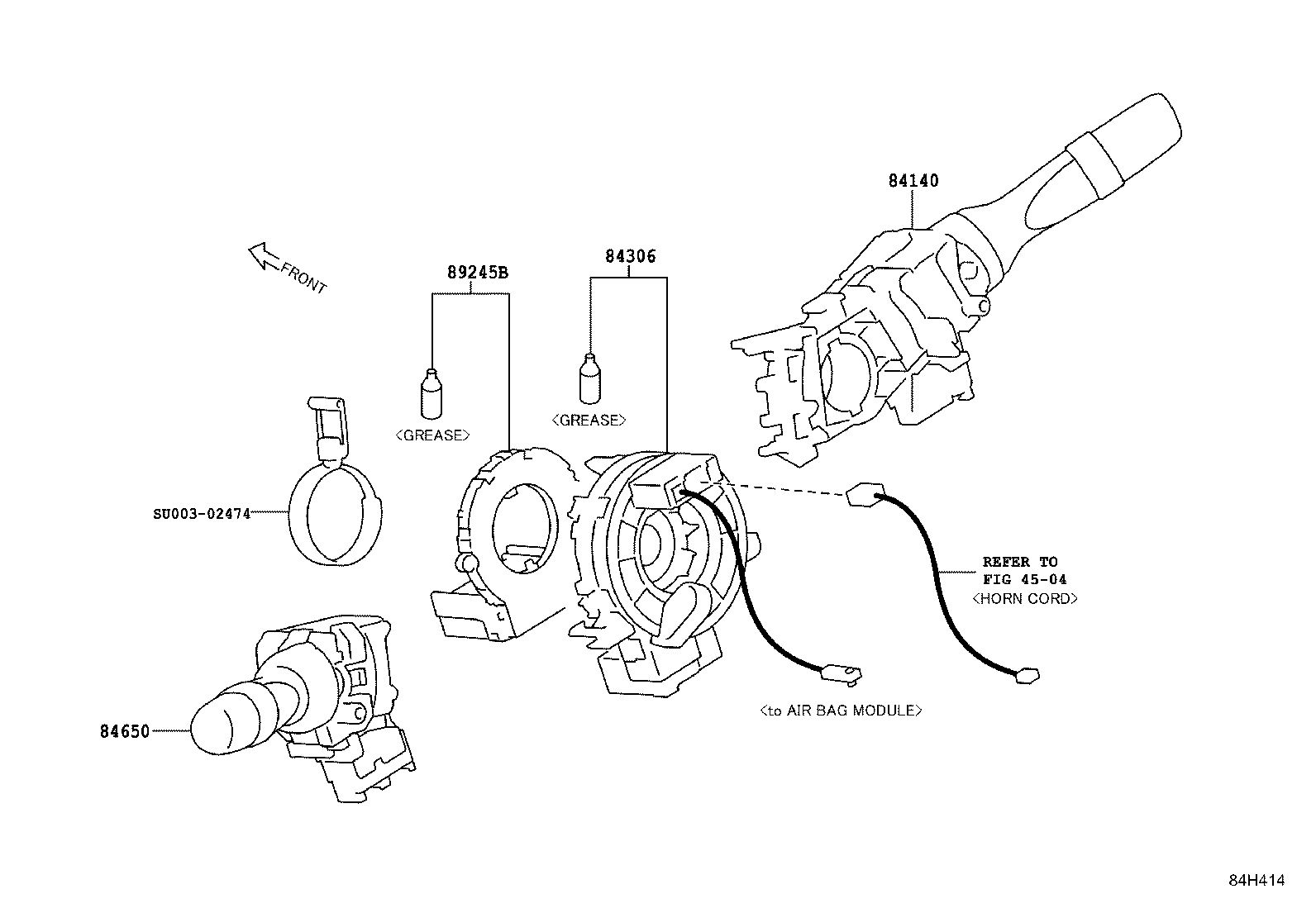 SU003-06970 SWITCH ASSY, PATTERN SELECT product image