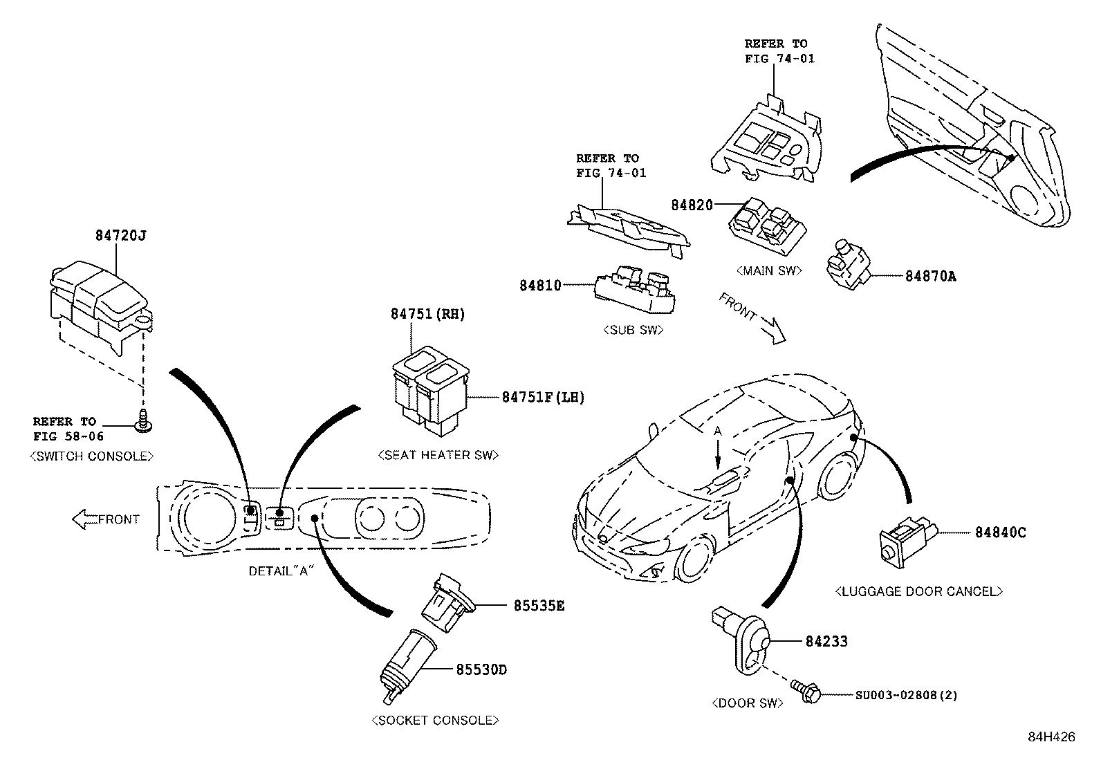 SU003-07186 CABLE SUB-ASSY, SPIRAL product image