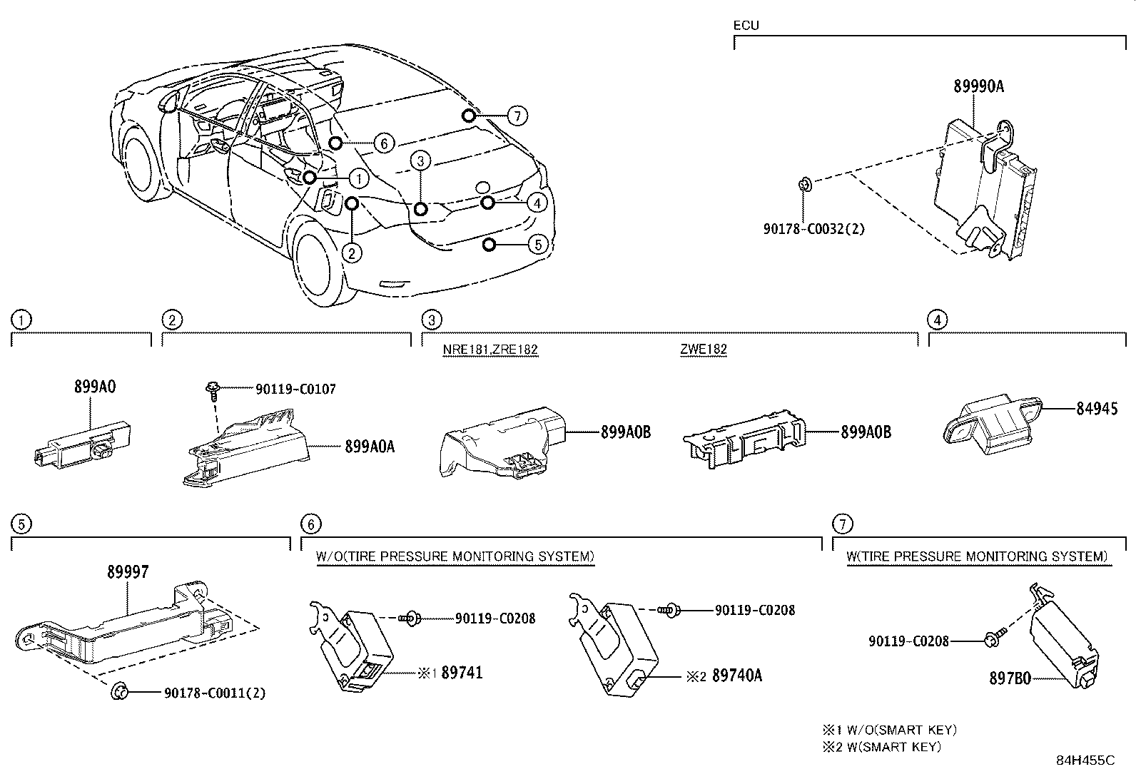 89997-02060 ANTENNA, ELECTRICAL KEY product image