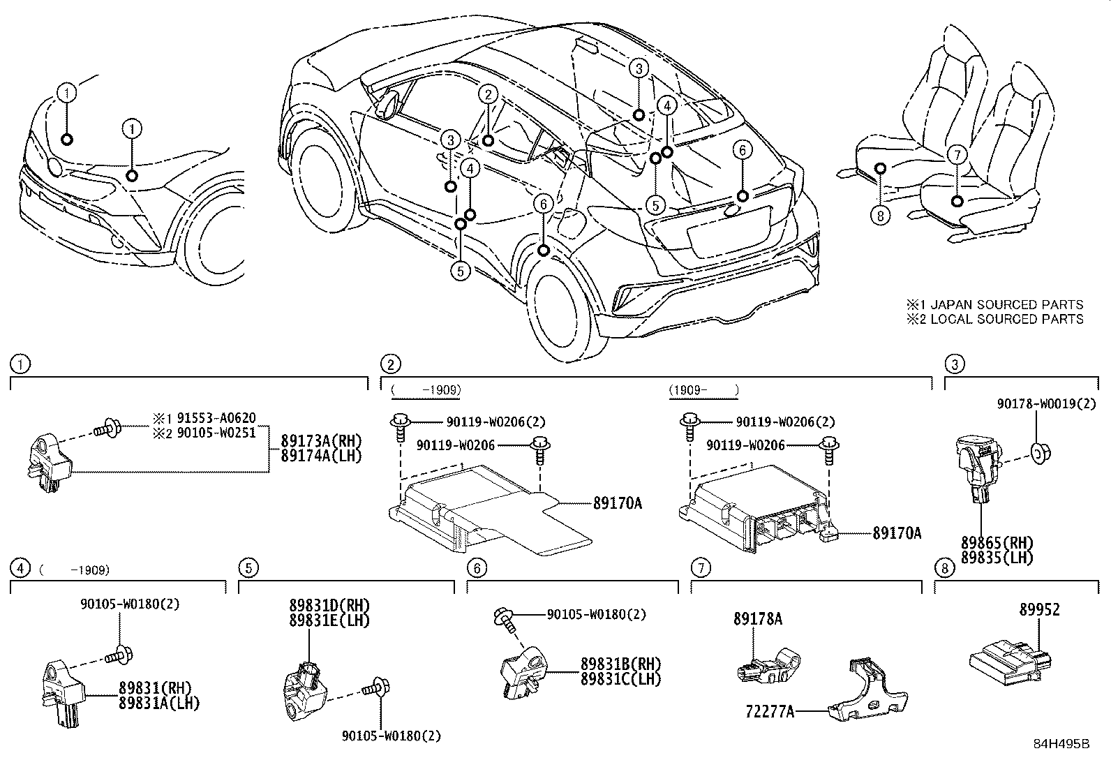89170-F4210 COMPUTER ASSY, AIR BAG product image