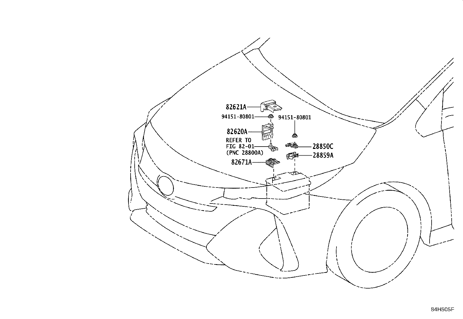 84010-47580 SWITCH ASSY, PATTERN SELECT product image