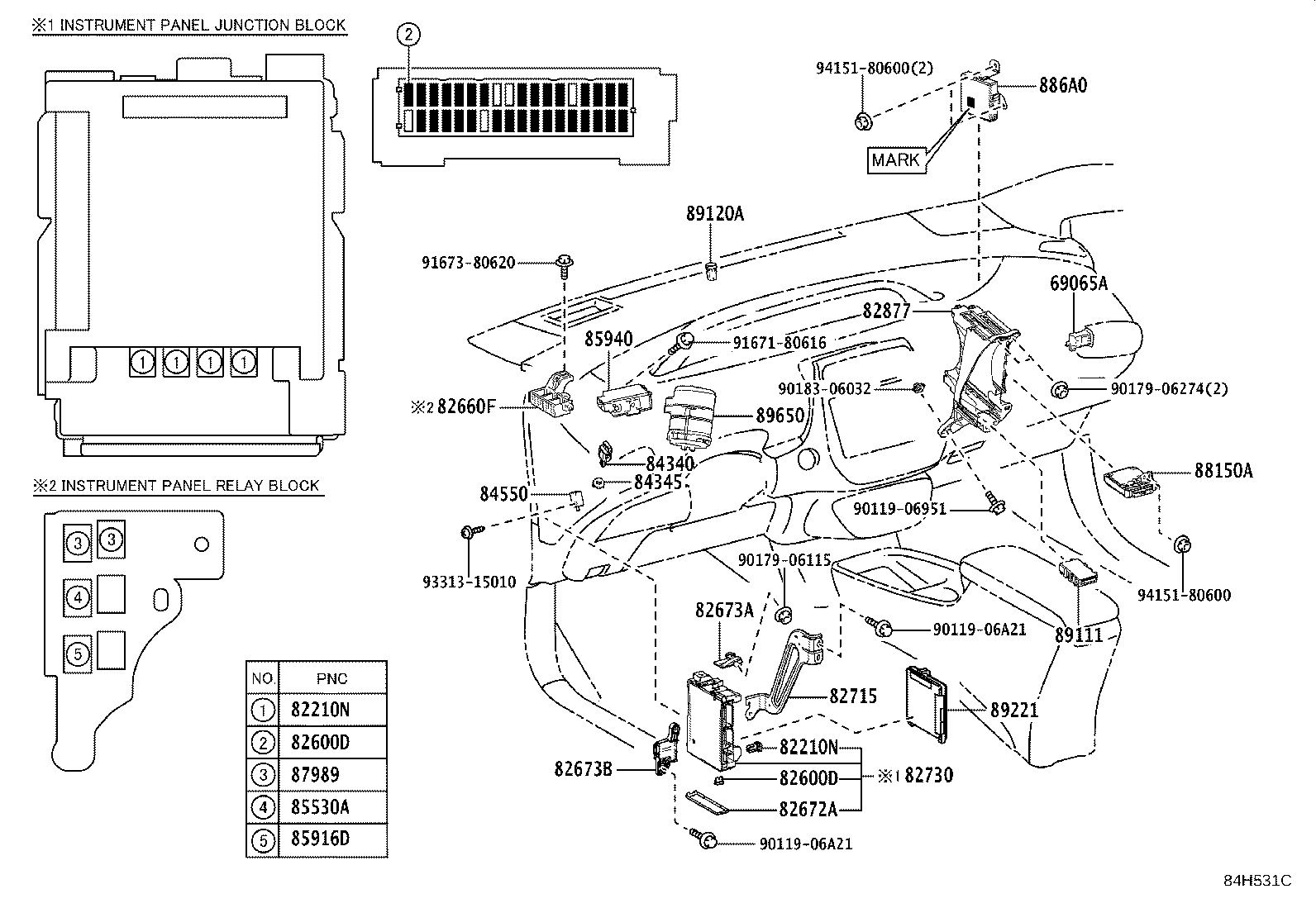 84010-47420 SWITCH ASSY, PATTERN SELECT product image