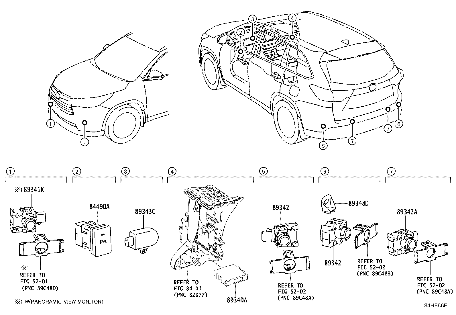 Thumbnail 2 for 89348-0E010-A0