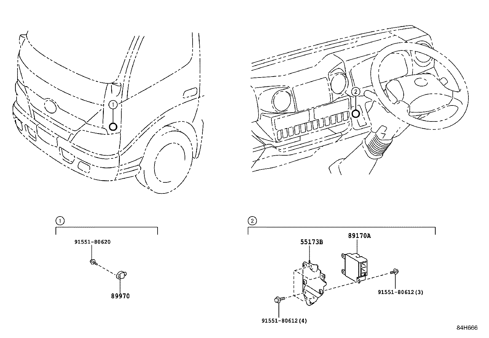 89170-37070 COMPUTER ASSY, AIR BAG product image
