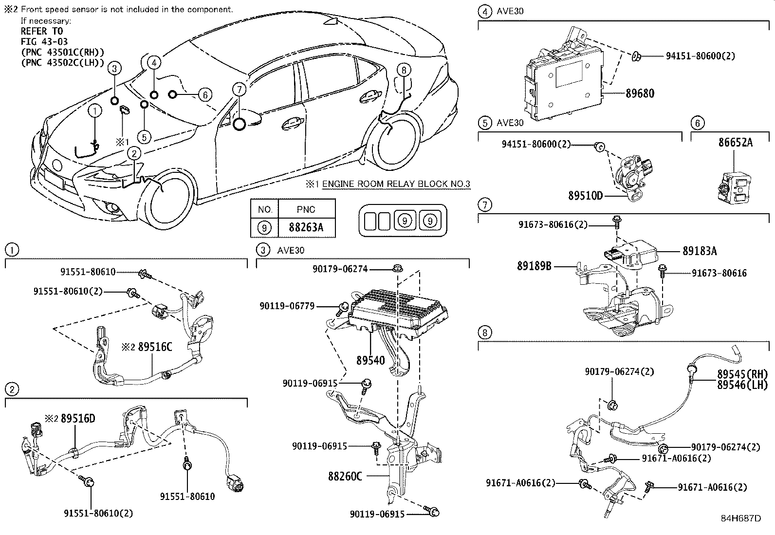 895B0-53200 COMPUTER ASSY, SKID CONTROL product image
