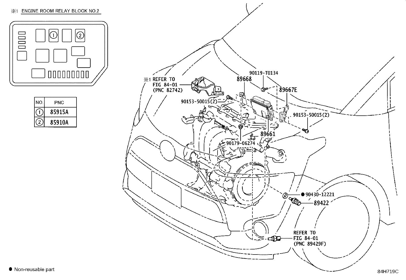 89661-0DE60 COMPUTER, ENGINE CONTROL product image