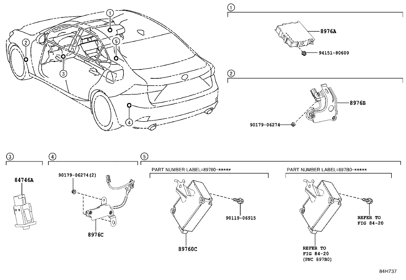 897B0-53190 RECEIVER ASSY, ELECTRICAL KEY & TPMS product image