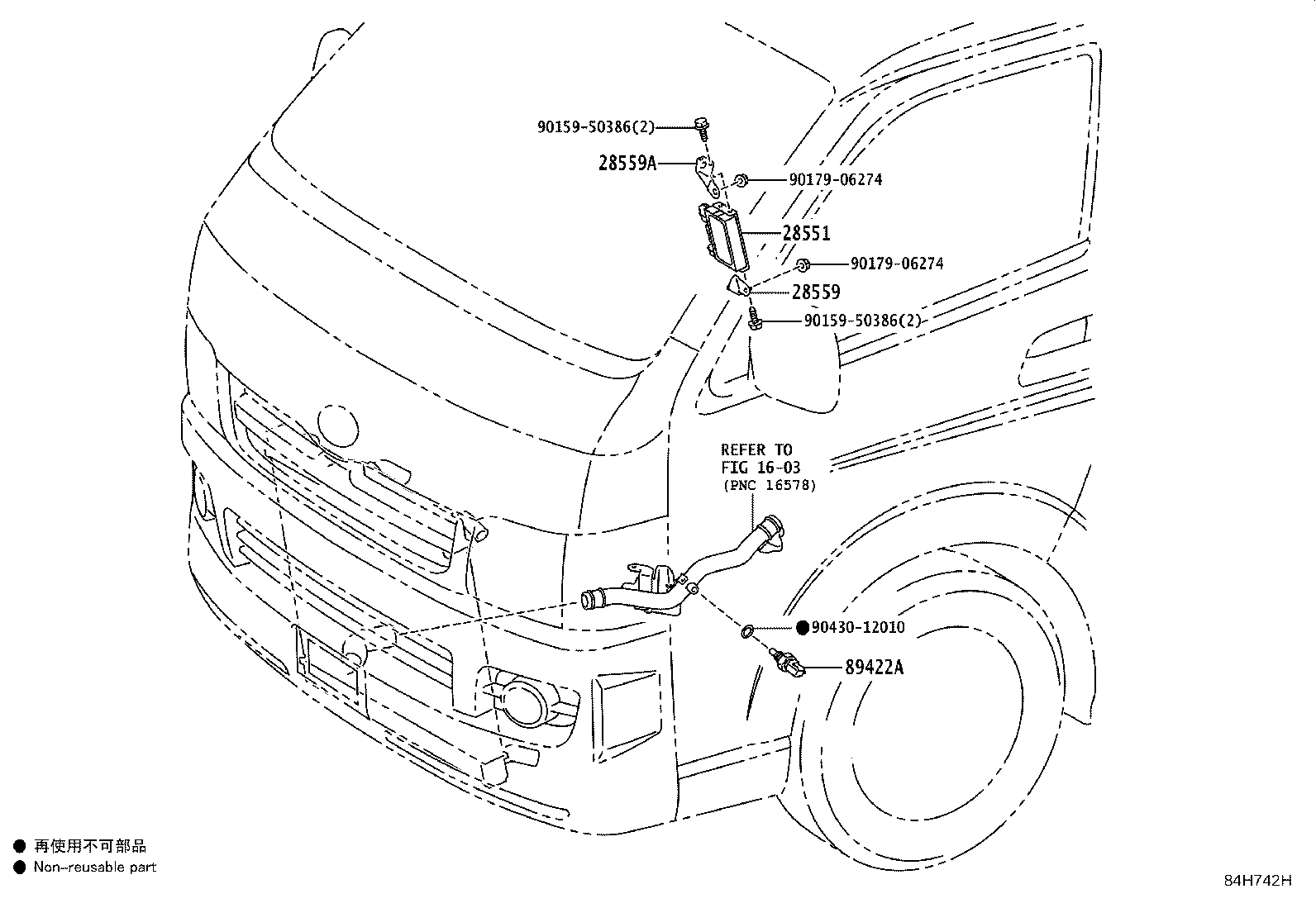 83320-26460 GAGE ASSY, FUEL SENDER product image