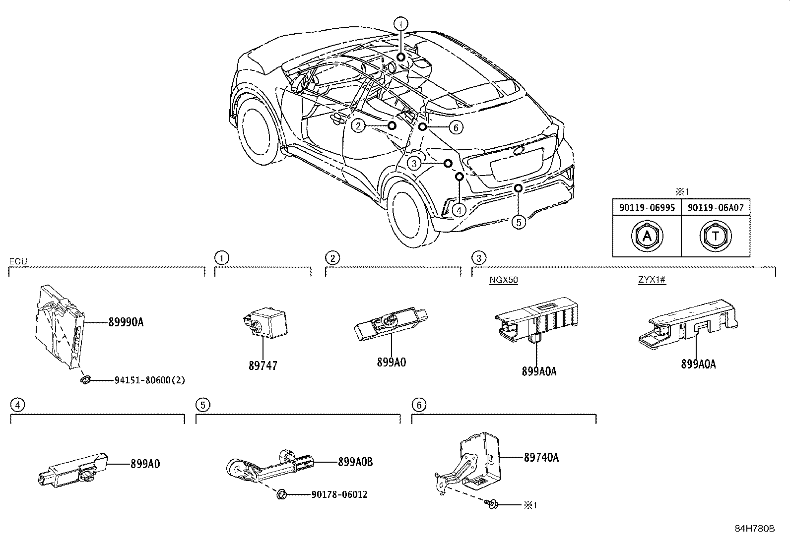 89990-10020 COMPUTER ASSY, SMART KEY product image
