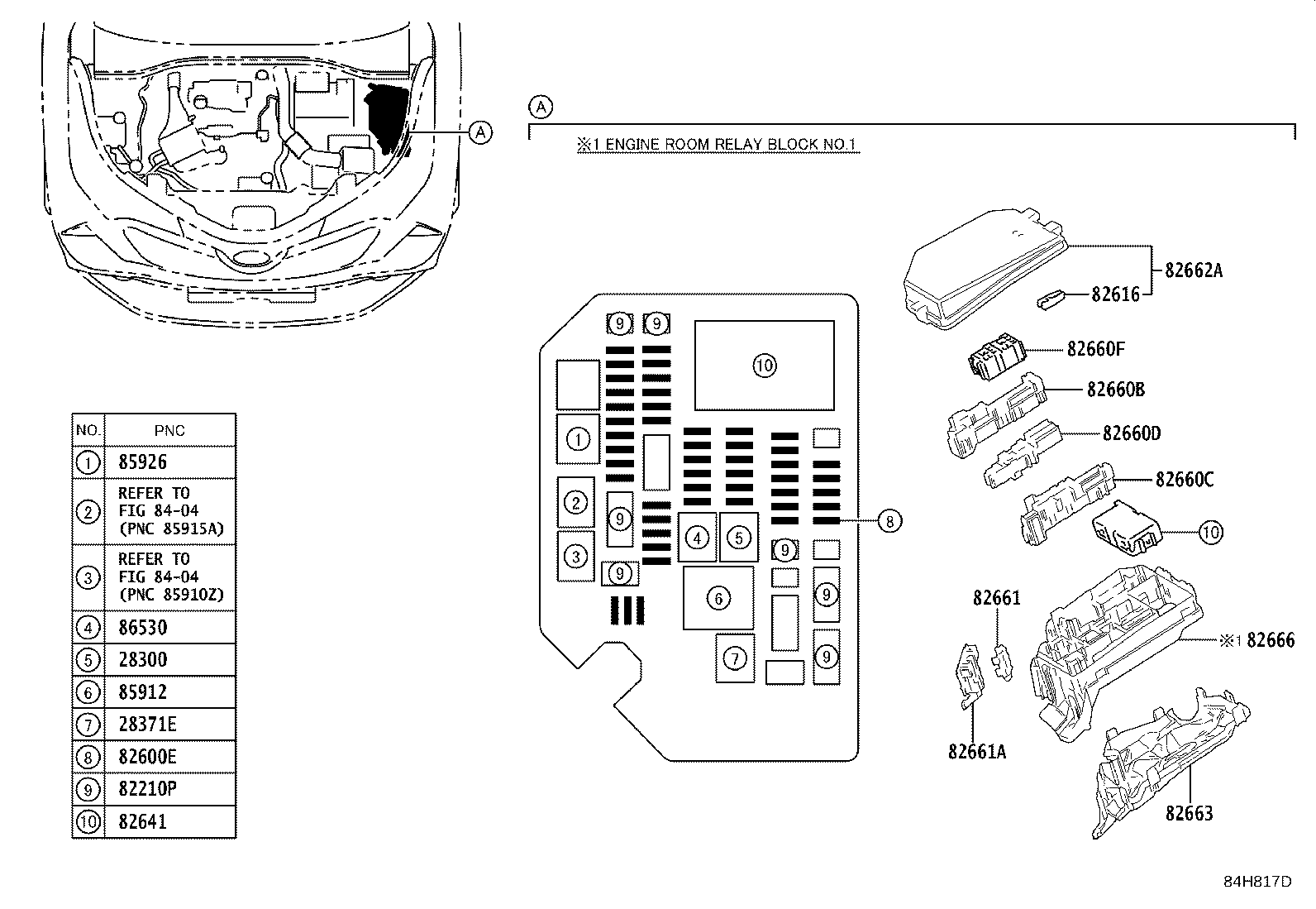 28859-47080 HOLDER, BATTERY CURRENT SENSOR product image